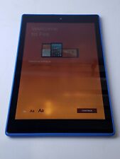 Amazon Kindle Fire HD 8" 5th Gen SG98EG-KFMEWI 16GB Blue Fire OS Tablet  for sale  Shipping to South Africa