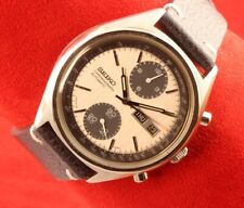 Reloj de pulsera cronógrafo automático para hombre Seiko Panda 6138-8020 de colección hecho en Japón segunda mano  Embacar hacia Argentina