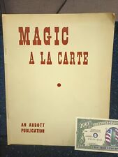 Abbott publication magic for sale  Grafton