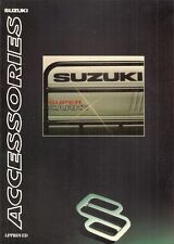 Suzuki SuperCarry Van Accessories 1991 UK Market Foldout Sales Brochure  for sale  UK