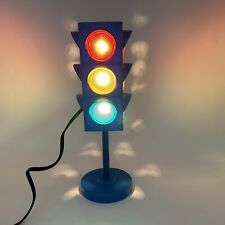 Lámpara de escritorio con señal de semáforo Y2K vintage parpadea segunda mano  Embacar hacia Argentina