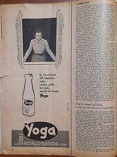 Pubblicità advertising yoga usato  Sesto Fiorentino