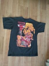 Antigo Camiseta rap Chicago Bulls anos 90 rara GG Michael Jordan Pippen Rodman boa comprar usado  Enviando para Brazil