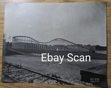 Antique Photograph Willow Grove Park Roller Coaster Pennsylvania 1911 7.5"x9.5" for sale  Shipping to South Africa