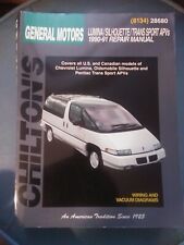 Usado, 1990-1991 MANUAL DE REPARO AUTOMOTIVO MOTORES GERAIS CHILTON 8134 Lumina APVs comprar usado  Enviando para Brazil