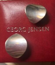 Georg jensen earclips for sale  SLOUGH