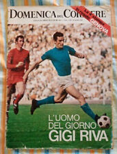 DOMENICA DEL CORRIERE 1969 N.46 Gigi Riva Fellini Massimo Ranieri, usato usato  Gonnosfanadiga