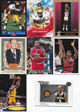 LOTE 22 CARTAS MICHIGAN WOLVERINES JALEN ROSE FLOOR JIM HARBAUGH GERALD FORD CWEB+ comprar usado  Enviando para Brazil