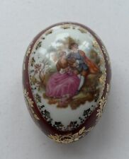 Limoges porcelain egg for sale  PONTEFRACT