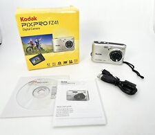 Cámara digital Kodak PIXPRO FZ41 16 MP 4X zoom plateada - PROBADA FUNCIONANDO CON CAJA, usado segunda mano  Embacar hacia Argentina