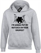 Nutsack drumset hoody for sale  MANCHESTER