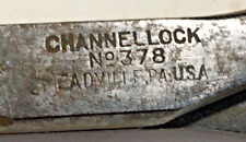 Vintage channellock 378 for sale  Elmer