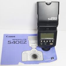 Flash Canon 540 EZ Speedlite TTL Zoom Rebote Giratorio con Funcionamiento Manual, usado segunda mano  Embacar hacia Argentina