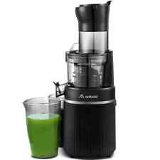 AOBOSI Juicer Machines Slow Masticating Juicer with 8CM Large Feed Chute Black for sale  Shipping to South Africa