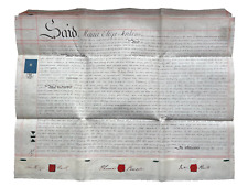 1847 vellum indenture for sale  REDHILL