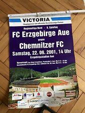 Plakat fußball erzgebirge gebraucht kaufen  Oelsnitz