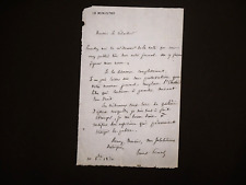 Ernest picard lettre d'occasion  Paris I