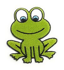 Frog patch embroidered for sale  SOUTHALL