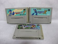 Usado, Lote 3 Rock Man Mega Man 7 X X2 Super Famicom Nintendo SNES Japão  comprar usado  Enviando para Brazil