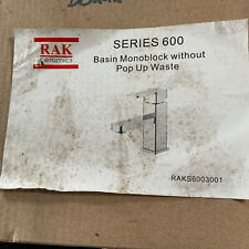 Rak series 600 for sale  HONITON