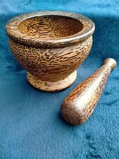 Palm wood pestle for sale  Shipping to Ireland