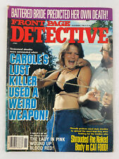 Revista Front Page Detective, novembro de 1984, Vintage True Crime Stories, Pulp comprar usado  Enviando para Brazil