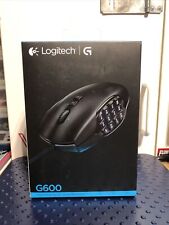 Mouse para juegos Logitech G600 MMO con cable RGB retroiluminado - negro 910-002864 segunda mano  Embacar hacia Argentina