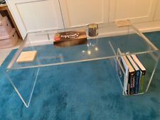 Perspex coffee table for sale  EPSOM