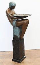 Art deco bronze for sale  POTTERS BAR