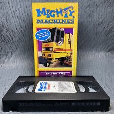 Mighty Machines In The City VHS Tape Video Buena Vista Home Video Educational, used for sale  Shipping to South Africa
