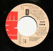 CAFE CREMA Disco 45rpm Mezcla Beatles México Importación EMI #8107 ESCUCHAR segunda mano  Embacar hacia Argentina