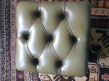 Chesterfield green leather for sale  RAMSGATE