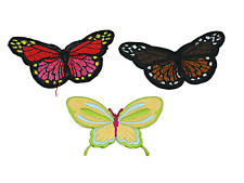 Pcs butterfly embroidered for sale  Phoenix