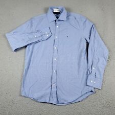 Camisa masculina Tommy Hilfiger azul média casual manga longa com botões * comprar usado  Enviando para Brazil