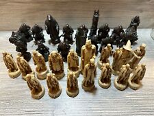 2003 Lord Of The Rings The RETURN OF THE KING Chess Set 32pc *Chess Pieces Only* for sale  Shipping to South Africa