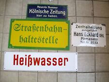 Konvolut altes emailschild gebraucht kaufen  Kaiserslautern-Erlenbach