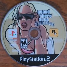 Grand Theft Auto: San Andreas GTA (Sony PlayStation 2 PS2, 2004) DISC ONLY CD na sprzedaż  Wysyłka do Poland
