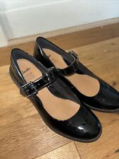 clarks black patent shoes for sale  STOURBRIDGE