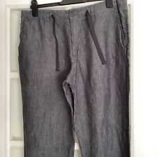mens linen trousers for sale  NEWTON ABBOT
