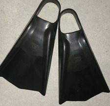 Used, Mike Stewart Viper Swimfins | Bodysurfing | Bodyboarding Black and Red MEDIUM for sale  Shipping to South Africa