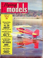 Revista Flying Models enero 1967 Sky-Scraper Junior Radio Impermeable m3213 segunda mano  Embacar hacia Argentina