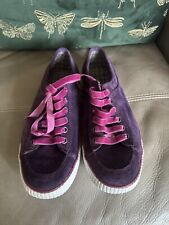 Clarks purple suede for sale  Shipping to Ireland