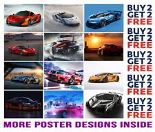 Supercars ferrari posters for sale  MANCHESTER