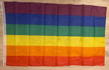 5x3ft rainbow pride for sale  LONDON