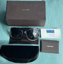 Tom Ford Anais TF 125 83B Dark Blue Frame - Gradient Lens Sunglasses for sale  Shipping to South Africa