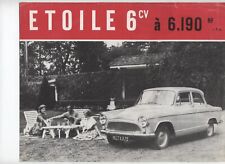 Simca etoile catalogue d'occasion  La Garenne-Colombes