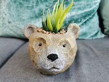 Ornamental bear pot for sale  SWINDON