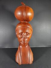 Busto de mogno esculpido à mão do Caribe comprar usado  Enviando para Brazil