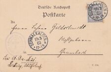 1903 germany official d'occasion  Expédié en Belgium