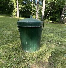 can small round metal trash for sale  Clifton Forge